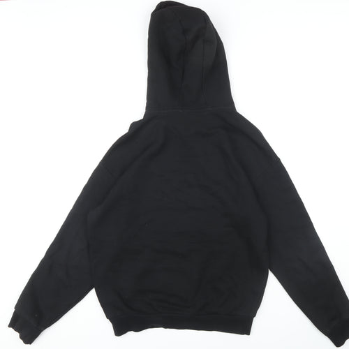 Reebok Men's Black S Pullover Hoodie with Logo