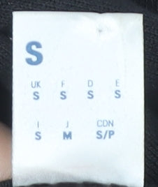 Reebok Men's Black S Pullover Hoodie with Logo