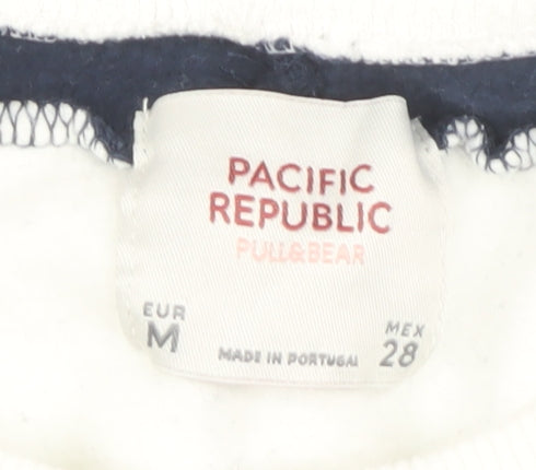 Pull&Bear Men's Multicoloured Crew Sweatshirt M