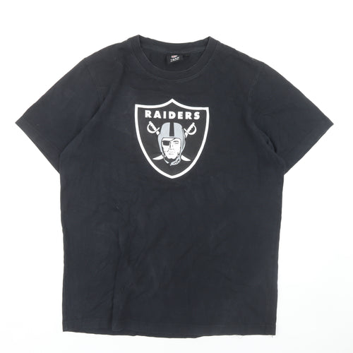 NFL Team Apparel Black T-Shirt L Unisex Adults