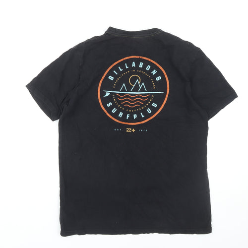 Billabong Men's Black Medium Surf Graphic T-Shirt
