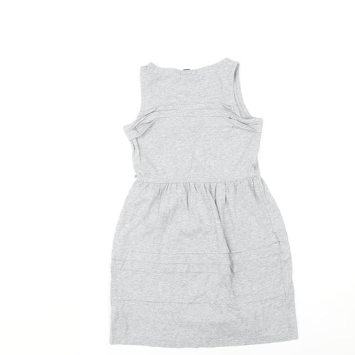 GapKids Girls Grey Tank Dress, Knee Length, 10-11 Years