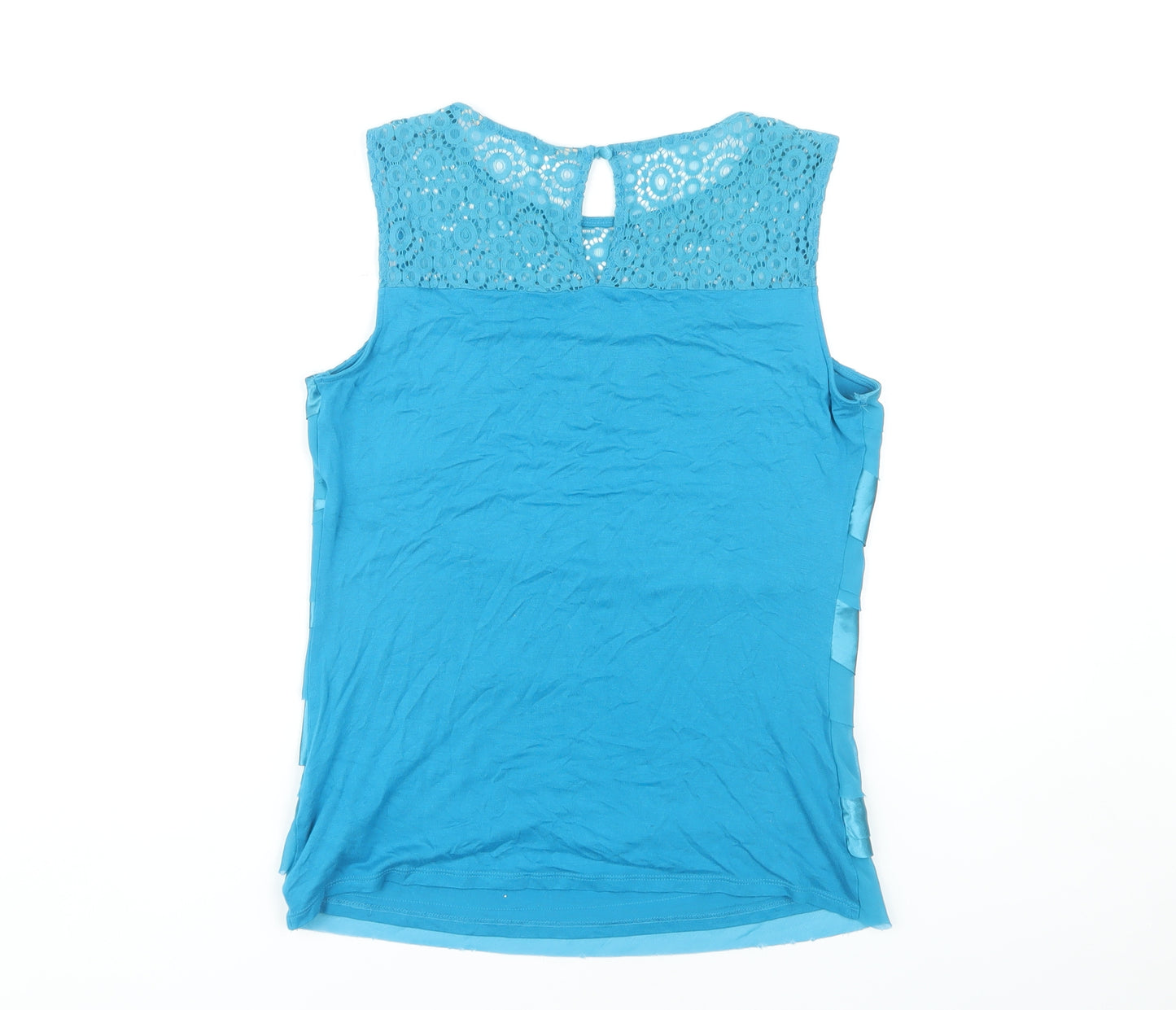 Debenhams Women's Blue Petite Blouse, Size 10