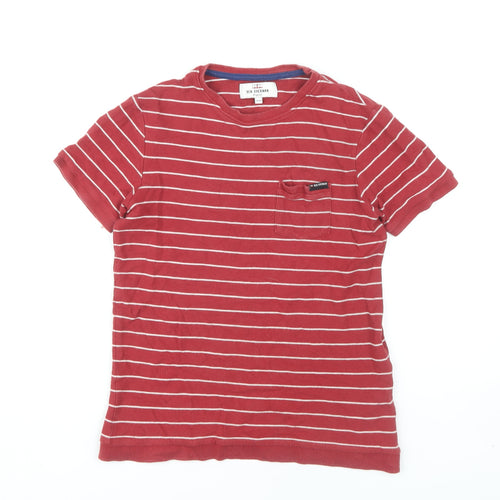Ben Sherman Boys Red Striped T-Shirt, Size 14-15 Years