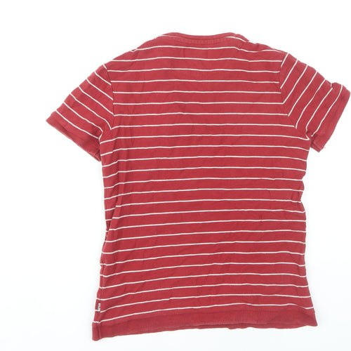 Ben Sherman Boys Red Striped T-Shirt, Size 14-15 Years