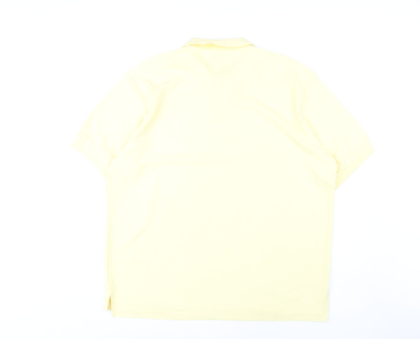 Slazenger Men's Yellow 2XL Polo Shirt - Summer Casual Wear