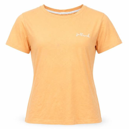 Saltrock Women's Orange T-Shirt Size 12 Crew Neck Summer