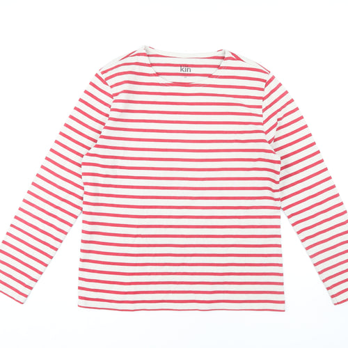 Kin by John Lewis Stripe Long Sleeve T-Shirt M