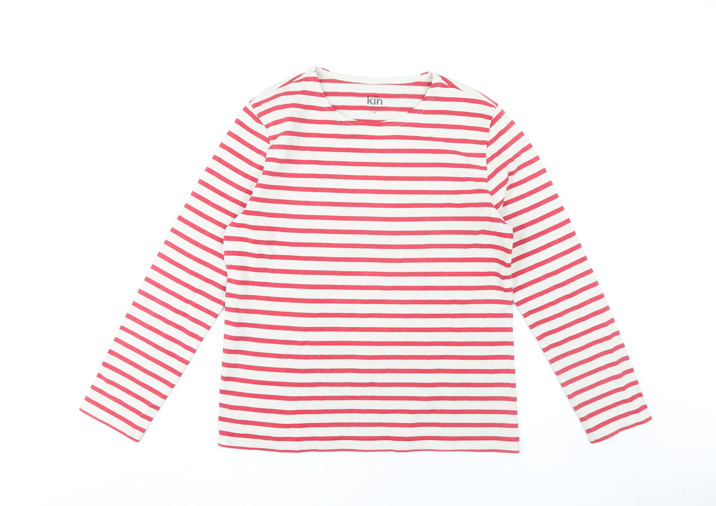 Kin by John Lewis Stripe Long Sleeve T-Shirt M
