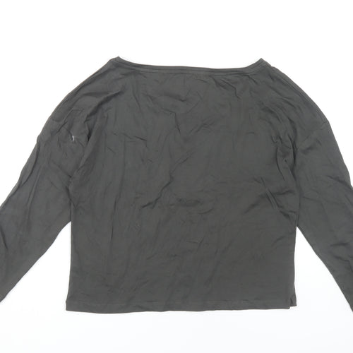 FRIENDS Women's Black T-Shirt Size 8-10 Long Sleeve