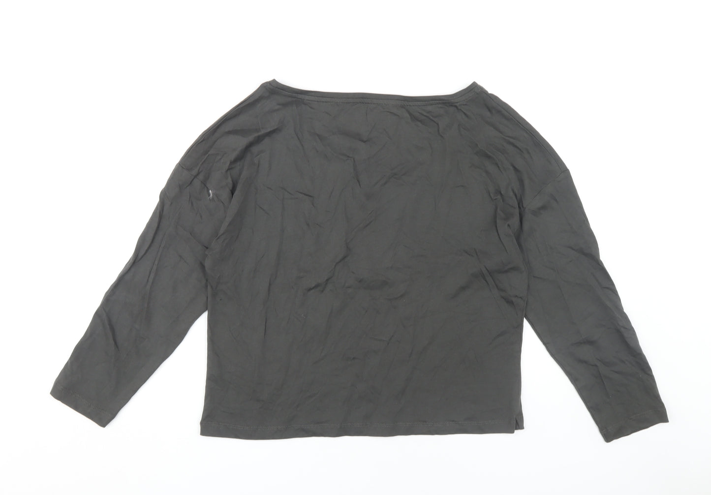 FRIENDS Women's Black T-Shirt Size 8-10 Long Sleeve
