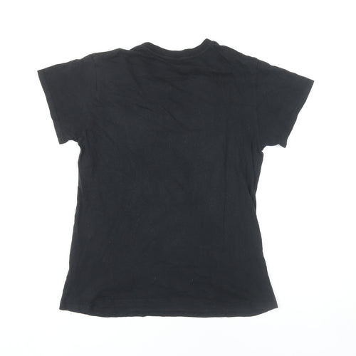 The Beatles Unisex Black T-Shirt, Size S, Music Theme