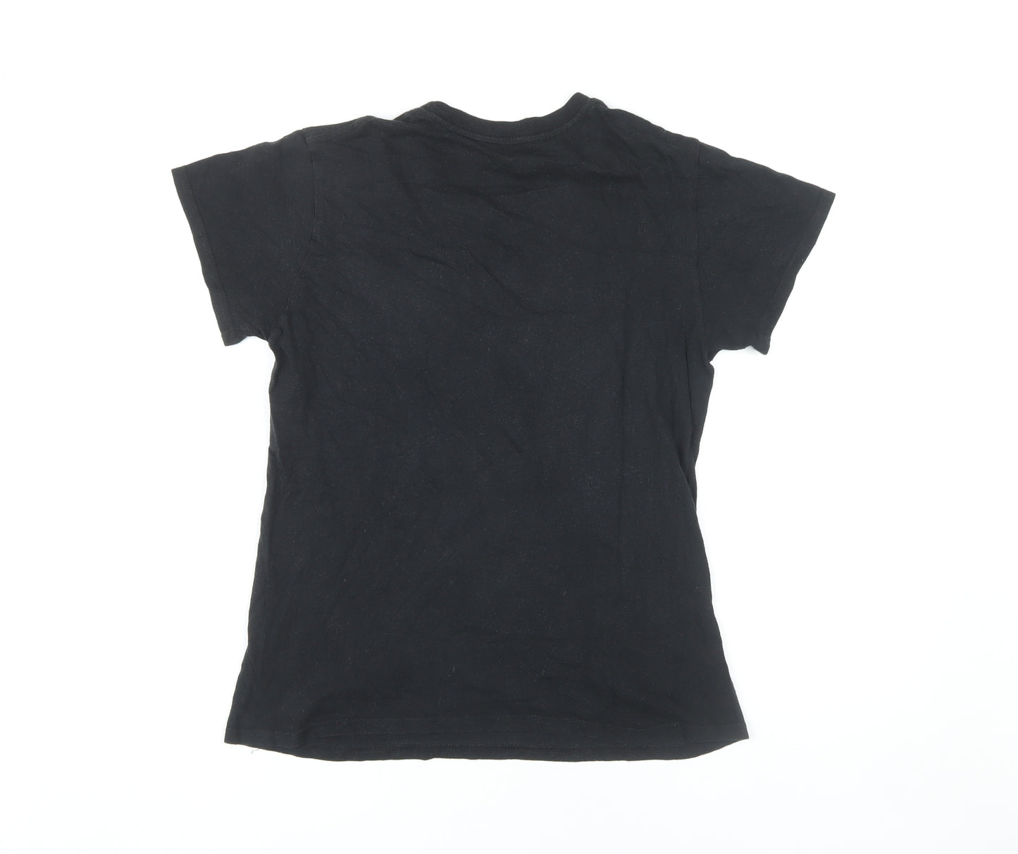 The Beatles Unisex Black T-Shirt, Size S, Music Theme