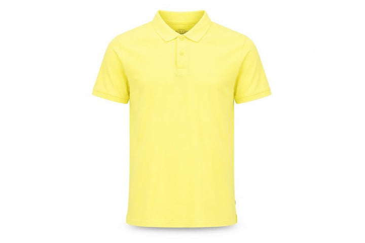 Jack & Jones Men's Yellow Short Sleeve Polo - M