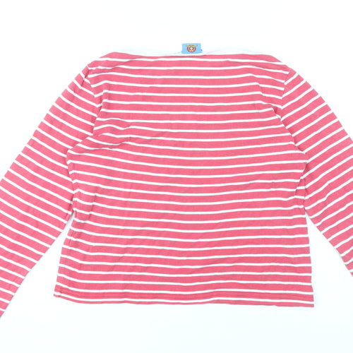 Looney Tunes Women’s Red Striped T-Shirt L