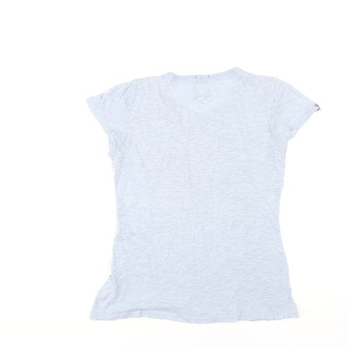 Superdry Women's Blue Medium Crew Neck T-Shirt