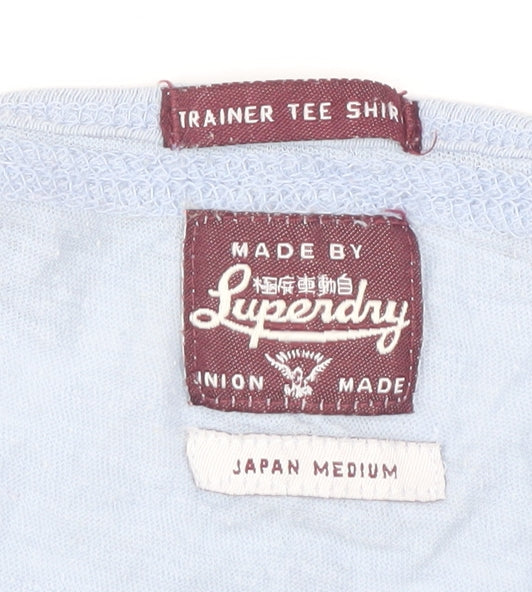 Superdry Women's Blue Medium Crew Neck T-Shirt