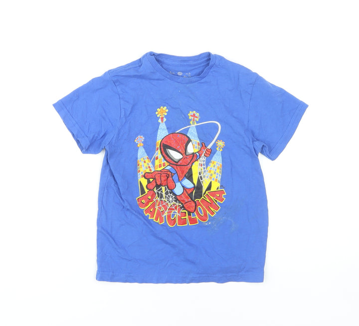 Originals by PM Boys Blue Spider-Man T-Shirt 5-6 Years Pullover