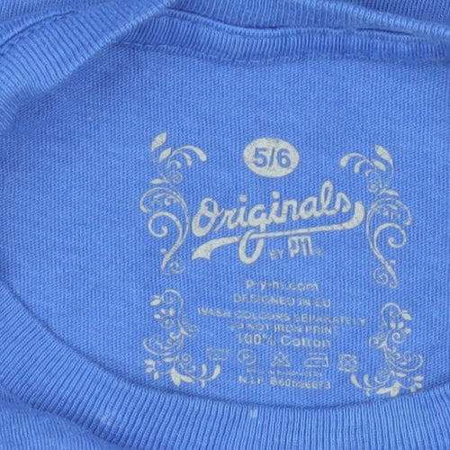 Originals by PM Boys Blue Spider-Man T-Shirt 5-6 Years Pullover