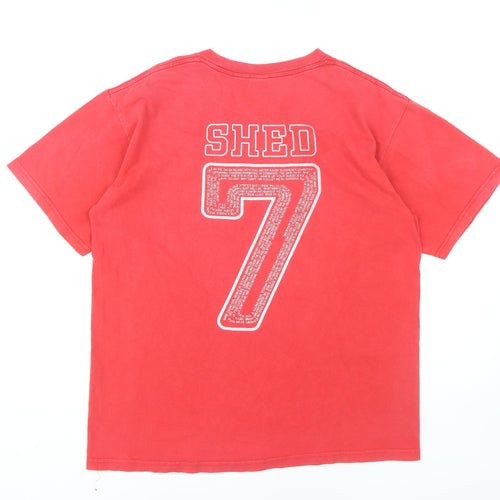 Vintage Red Shed Seven Men's T-Shirt, 1990s, Large