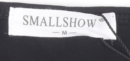 Smallshow Women's Black M Tank Top Sleeveless