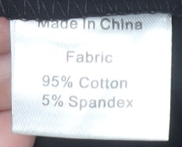 Smallshow Women's Black M Tank Top Sleeveless