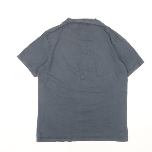 Lee Cooper Men's Blue Graphic T-Shirt, Size S