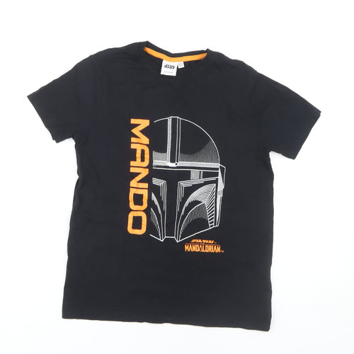 Star Wars Boys Black T-Shirt, 11-12 Years, Graphic Print