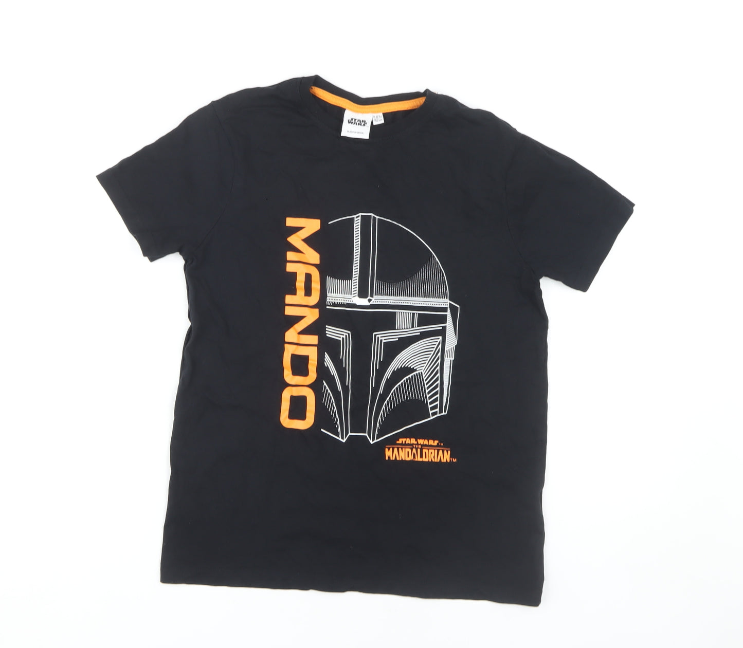 Star Wars Boys Black T-Shirt, 11-12 Years, Graphic Print