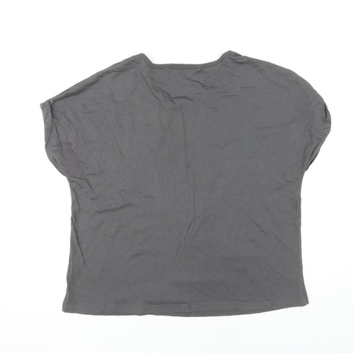 USAPRO Women's Grey T-Shirt Size 14 Round Neck
