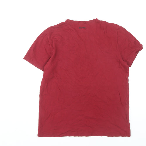 Hugo Boss Red Men's M Graphic T-Shirt