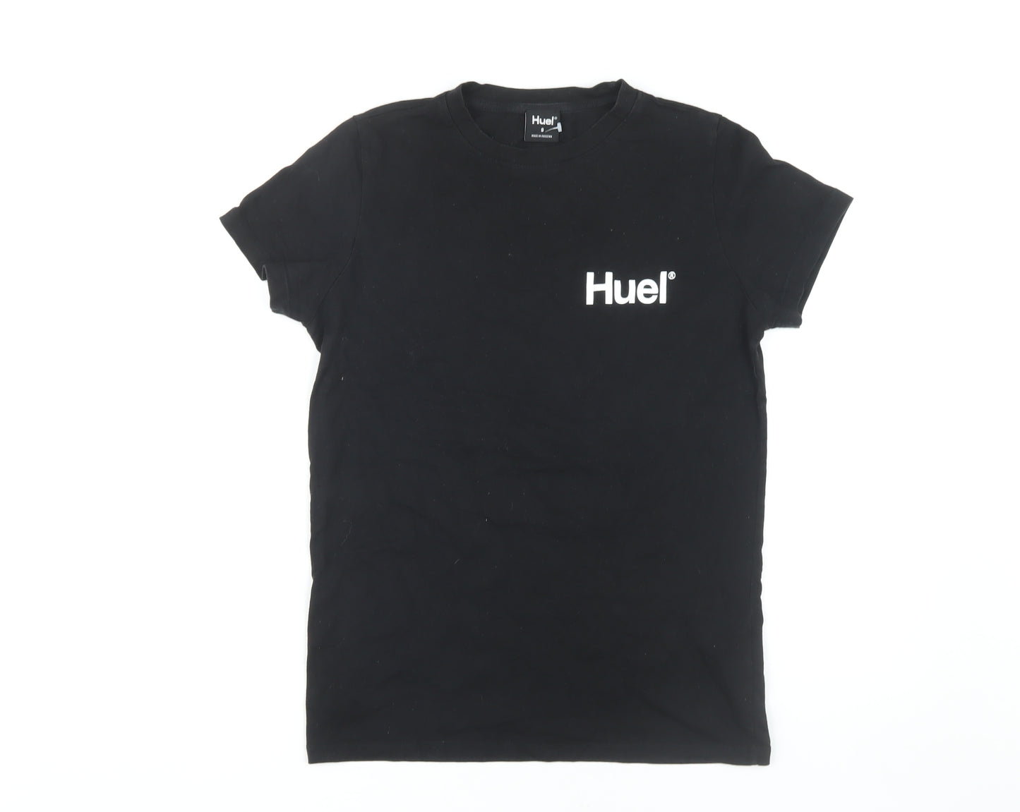 Huel Unisex Black Basic T-Shirt S - Casual & Comfortable