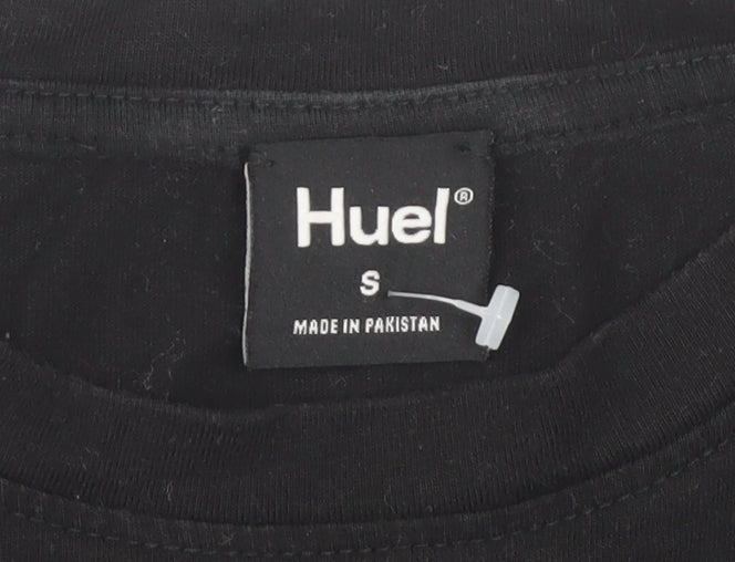 Huel Unisex Black Basic T-Shirt S - Casual & Comfortable