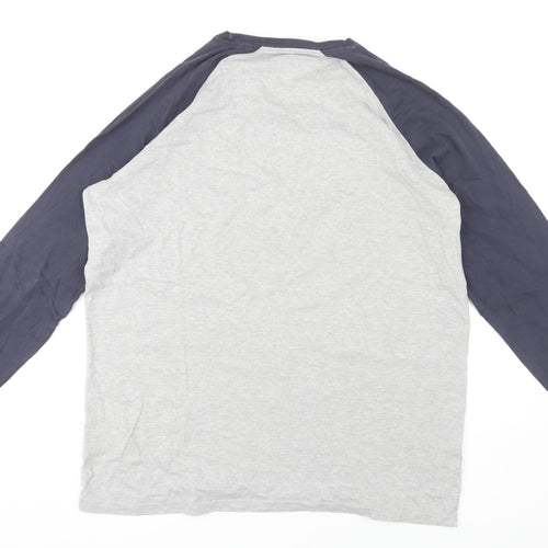 Weird Fish Men's Grey 2XL Long Sleeve T-Shirt