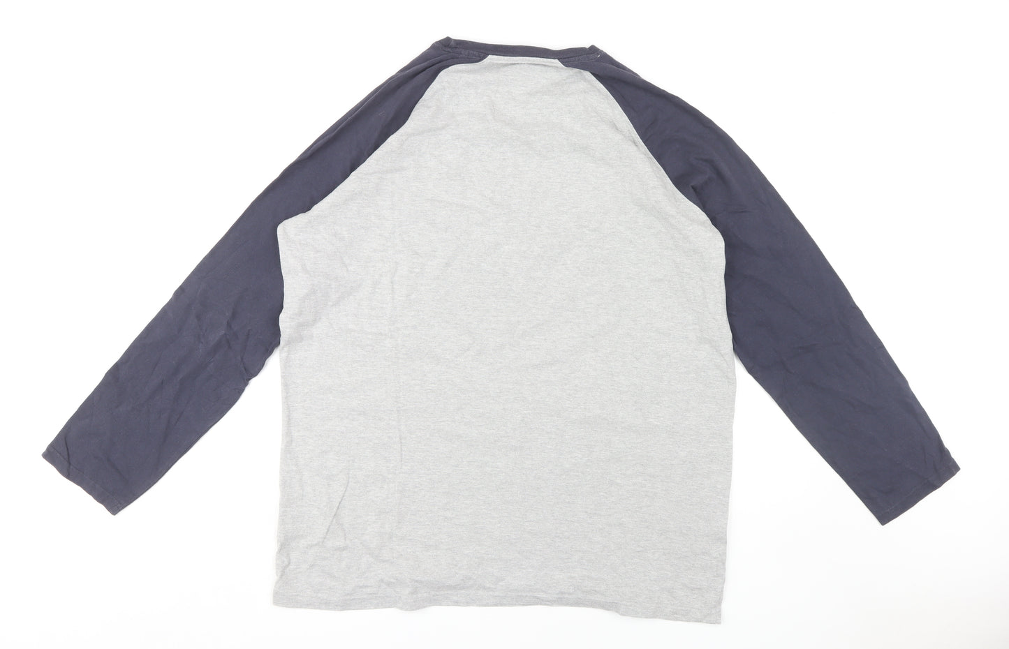 Weird Fish Men's Grey 2XL Long Sleeve T-Shirt