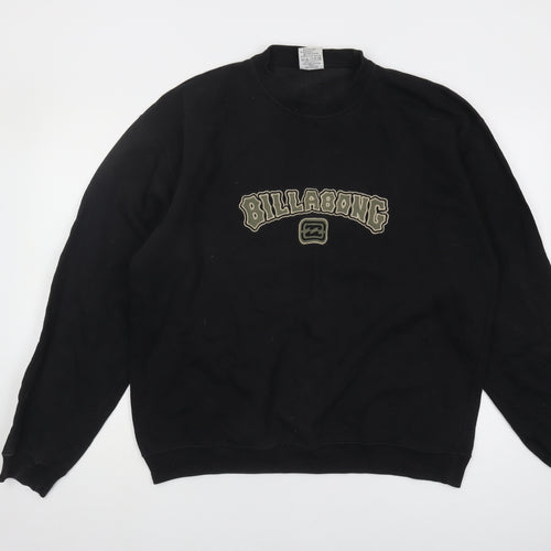 Billabong Men's Black Pullover Sweatshirt L