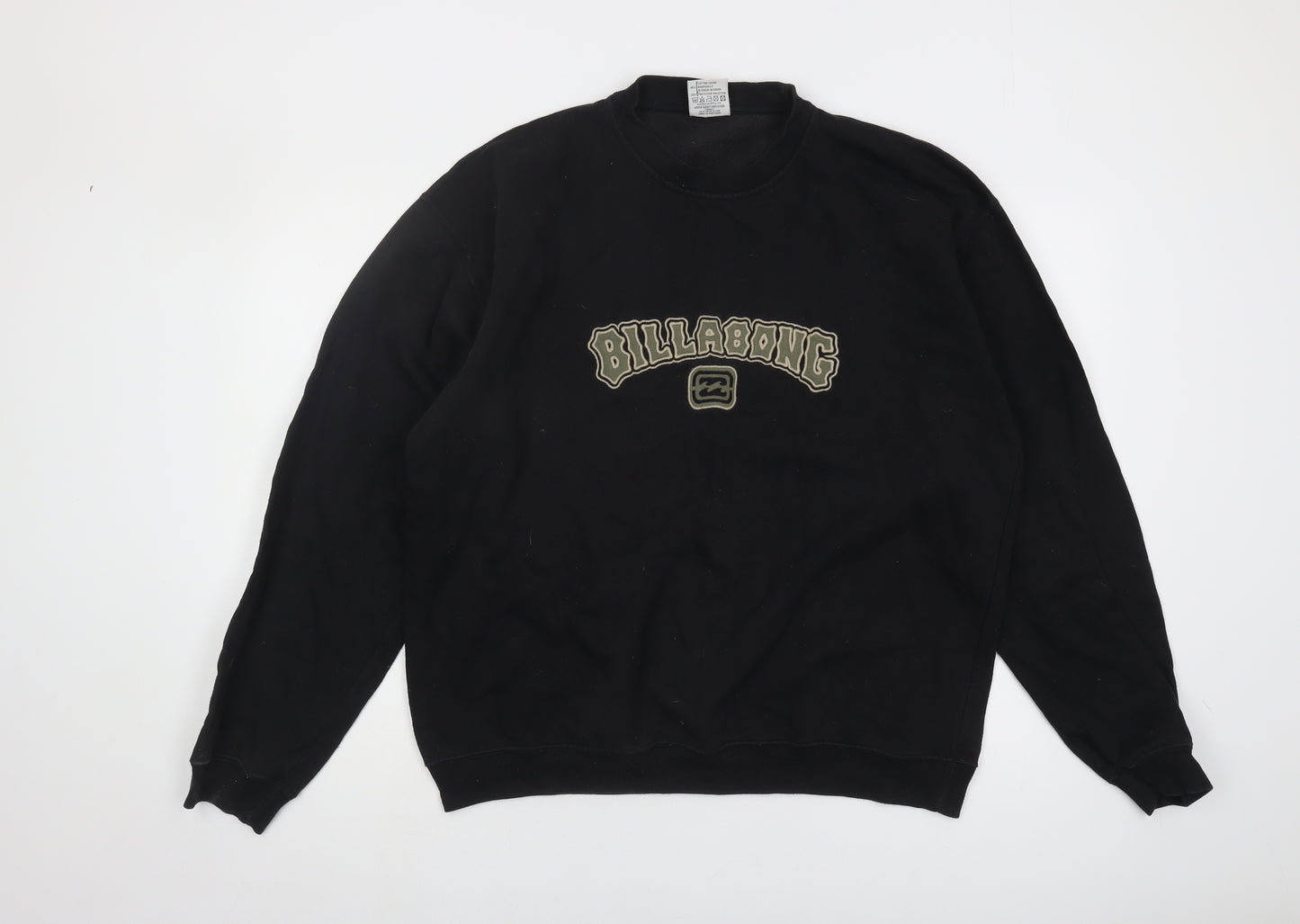 Billabong Men's Black Pullover Sweatshirt L