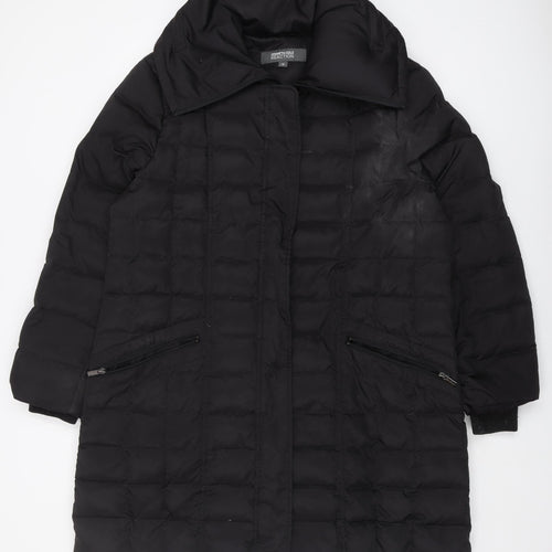 Kenneth Cole Reaction Women's Black Plus Puffer Coat