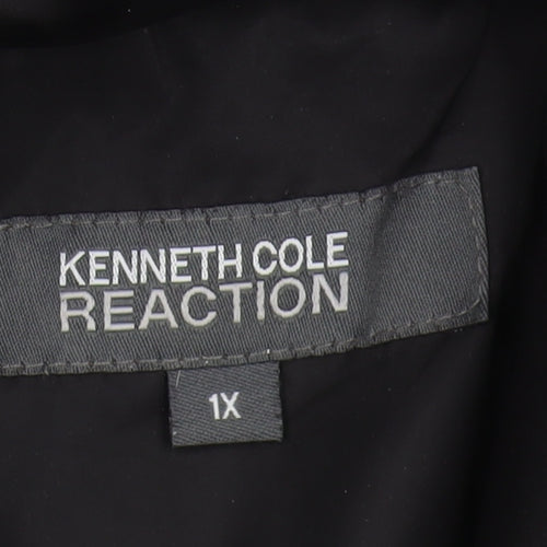 Kenneth Cole Reaction Women's Black Plus Puffer Coat
