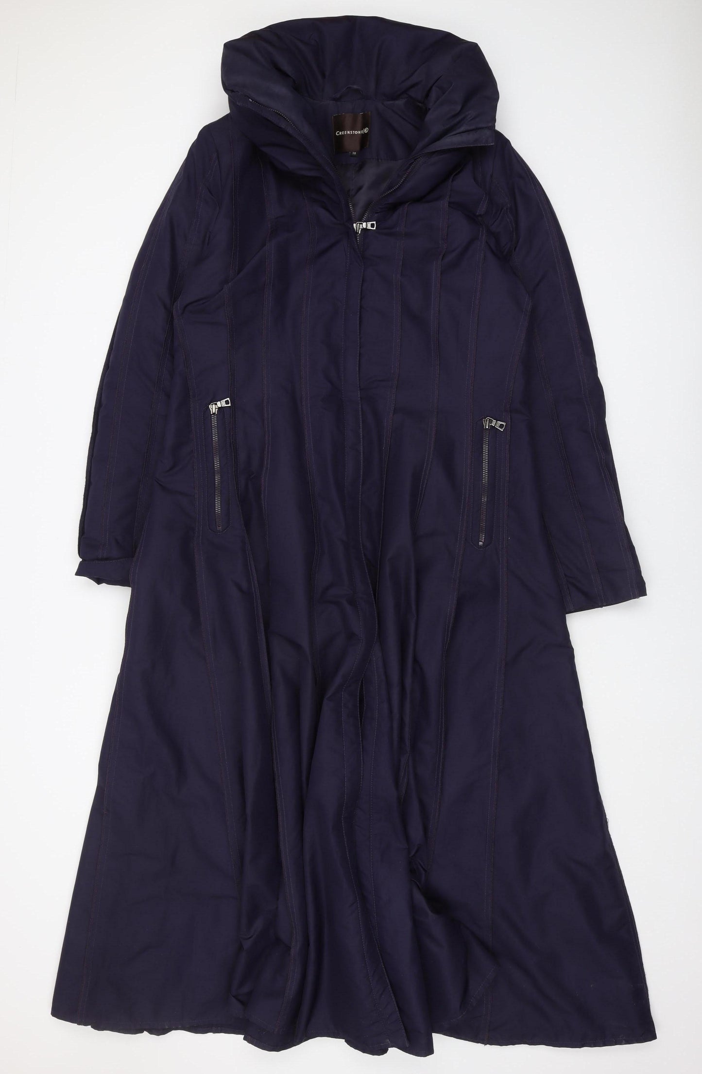 Creenstone Women's Blue Overcoat Size 10