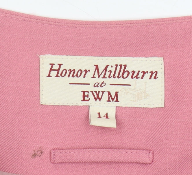 Honor Millburn Pink Women's Blazer Size 14