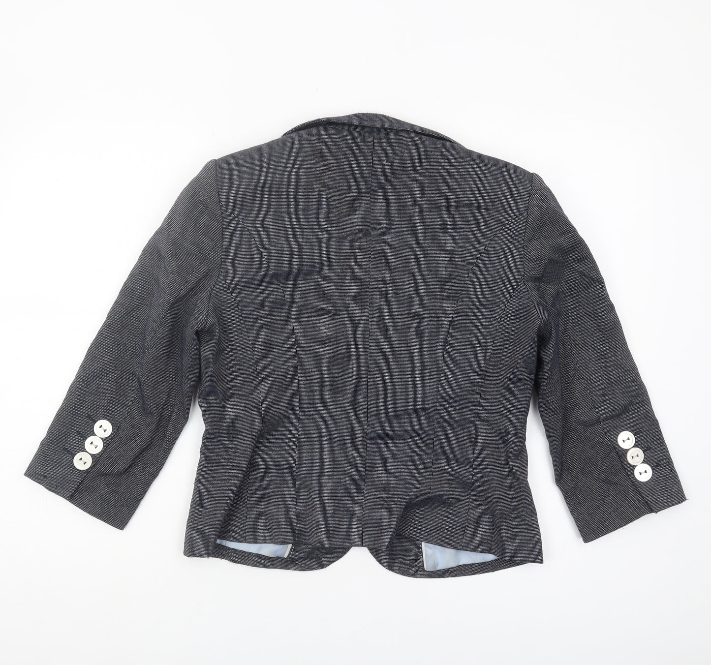 Marks and Spencer Women's Grey Blazer Size 12 Regular