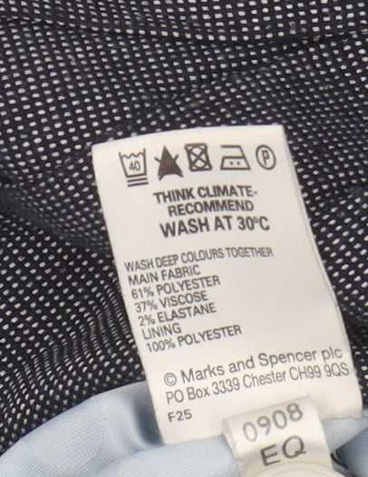 Marks and Spencer Women's Grey Blazer Size 12 Regular