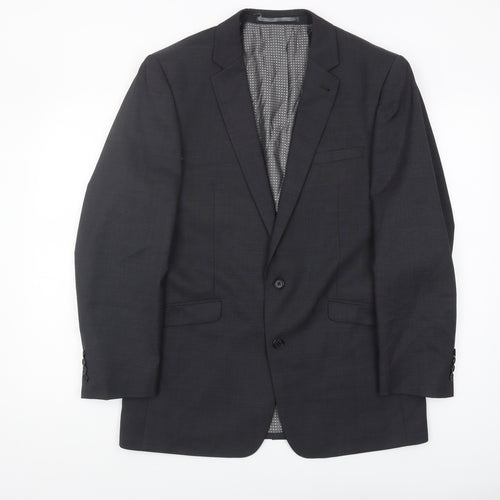 Next Men's Grey Slim Fit Blazer Jacket 40R