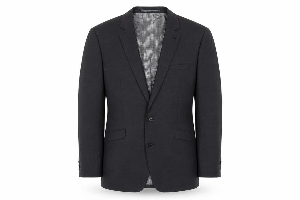 Front view of Next Men's Grey Slim Fit Blazer Jacket 40R