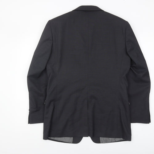 Next Men's Grey Slim Fit Blazer Jacket 40R