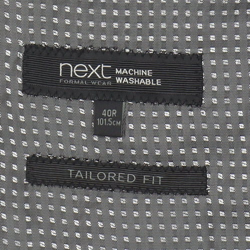 Next Men's Grey Slim Fit Blazer Jacket 40R