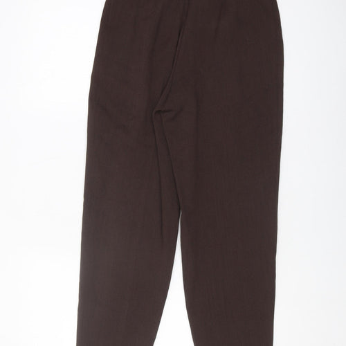 Marks and Spencer Brown Women's Trousers, Size 8
