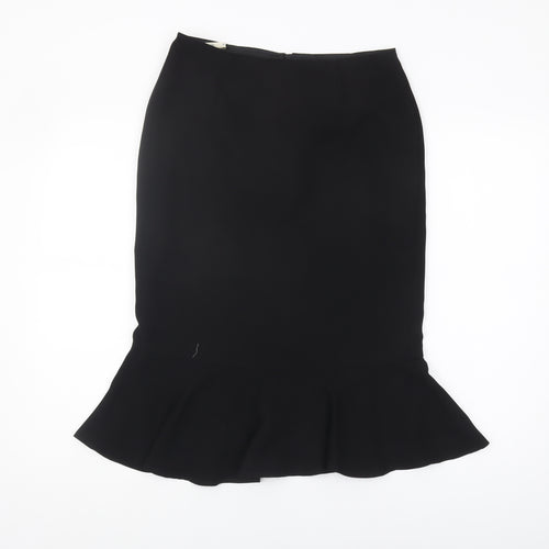 Viyella Women's Black Trumpet Skirt Size 8