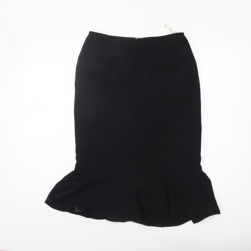 Viyella Women's Black Trumpet Skirt Size 8